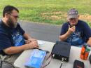 W4PO and W4AUB Moved outside for solar powered contacts on Sunday morning