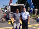 US Coast guard Rep visit to GSBARC Field day site