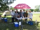 QPRers at the FD information table