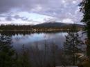 The location of my portable station was on the end of a peninsula in Loon Lake in eastern Washington -- north of Spokane.