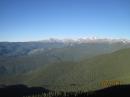 Mount Evans to our west, early in the morning. 