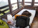 Nice room at top, sleeps 2, and the room below the tower can sleep 2 more.  
