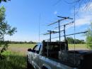 View towards K0AWU in EN37ed. Nice to work Bill with
Big signals.