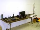 Equipment demo table