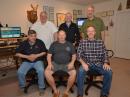 Last ARRL DX CW Contest at W4RM before station shut down.
Pictured
Back row (L-R): John, W4NF; Ian, W0IMD, and Stu, W7IY
Front row (L-R) Bob, ND3D, Bill, W4RM, and Ace, N3AHA
