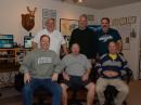 Last ARRL DX Phone Contest at W4RM before station shut down.
Pictured
Back row (L-R): John, W4NF; Stu, W7IY, and Lee, K4UVA
Front row (L-R) Ace, N3AHA; Bill, W4RM; and Ed, K5OF
