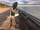 AA9IL 10GHz on Lake Michigan