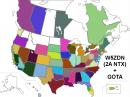 Almost every section in North America! (map courtesy of N3FJP logging program).