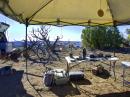 The inside of my hamshack