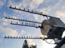 This antenna setup and microwave equipment box have now been in use for N6NB/R for 15 years.