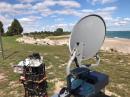 AA9IL 10, 24, 47, and 122GHz from the Wisconsin lakefront