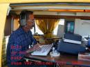 N7IJ Mel, hard at it !!
