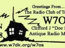 Each year the W7OS Clifford J "Doc Spike" Antique Radio Museum participates in Straight Key Night. Along with Straight Keys and Bugs... We like to heat up the old vacuum tube rigs from the past and pound some brass to help preserve some of the history and traditions of amateur radio.