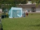 One of our hams remembers dropping a penny in this area last year during Field Day.