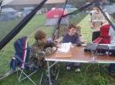 Studying for the Radio Merit Badge.