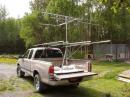 My previous rover setup from 2006. Not used in 2008 was the 6m-yagi, 2m-yagi or 33cm-loopyagi (see text)