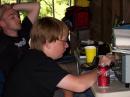 KCØTMS working SSB on 40 meters Jon received his Tech 4 years ago at age 12 we are proud of this young man. 