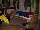 An old rope slat and staw tick bed can feel mighty fine at 5 in the morning.
