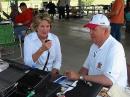 Debra McCartt, Mayor of Amarillo, received a brief explanation of amateur radio and Field Day from Henry, N5HPJ, the president of the Panhandle Amateur Radio Club
