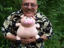 James and his "ham" award