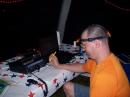 Bob operating the "mosquito" shift