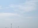 The Balloon supported 80 Meter Inverted V Antenna and the 80 M Station.