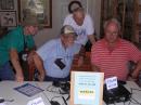 Station dedicated to SK Jay Barnes, WB5CFS, manned by (l-r) Anse, W5AEW, Larry, KA5JBZ, Milton, KE5LCX, and Ken, N5GAA