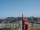 Intermod can be a problem in urban environments (Sutro Tower in the background -- home to 10 TV stations, 4 FM stations, and dozens and dozens of land mobile and commercial mobile radio service providers).  I've been to the top of the tower in 1989 on a fact-finding mission as one of its telecom attorneys.