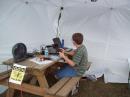 Josh - Grandson of Ben KM4C and June W4LPL (He was our official field day photographer and under 18 operator! Thanks Josh!)