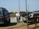 DEC Bob DeWitt, K4RLD checks out the backup generator
