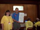 Tim Slay, N4IB NC Section Manager with State Proclamation