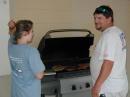 KD5VOU providing some fine grilling