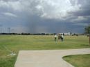 Kite crew viewing the storm