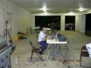 KE5ARR cranking out QSOs at 2AM
