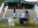 KI4TBF, Field Day Officer, attending the Public Information Desk.