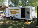 We operated out of the Mobile Command Unit of the Monroe County Emergency Management Agency, one of the agencies we serve.