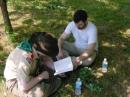 WA2DRY, Zack, assists in earning a radio merit badge