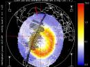 The auroral oval half way through Field Day - Yellowknife, NT is situated directly underneath the oval making every QSO a challenge.