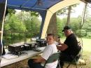 Vincent KB1PTH and John KB1NYC work the 80/20 SSB station