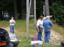 Antenna raising KB1PTH, KB1NYC, K1ESE - It went that way