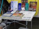 Extra bonus point, the info booth/table