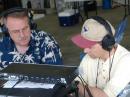 Mike W9CN and Mark KC0D at station 2 Saturday just after the start of the event.  We used an Icom 746 for this station. 