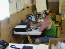 Devlin working 15 meter station.
