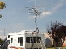 The VHF/UHF/Microwave Rover, which was supplemented by a separate VHF/UHF tower.