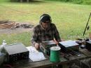 Don (WD8OOR) operating 80m &amp; 160m SSB with a long G5RV