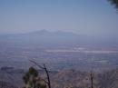 View of the desert/Tucson from the Field Day site at 9200 ft.