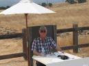 Stu W6QAJ Staffed the Public Information Table 