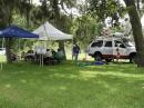 The field day setup for KE5TRB.
