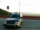 A nice sunset and rover on the Transmountain HIghway on the west side of the Franklin Mountains overlooking west El Paso in DM61. I had taken the Yagis off the mast; the 3 element 2 meter beam as I thought it may have been disturbing the pattern of the 432 Yagi and the 432 Yagi was removed for travel. I traveled with the antenna in this position and didn't hit anything with it. It generated a lot of interest though. 