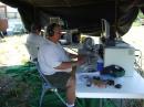 Bill W4RM (80 CW) and his brother Jack W4NF (40 CW)